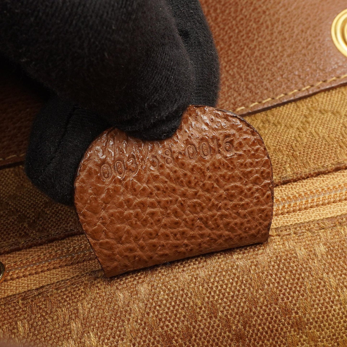Gucci Bamboo Backpack Brown Suede And Leather