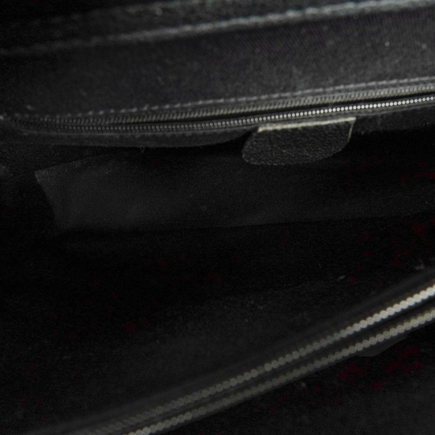 Gucci Black Vintage Suede And Leather Diana Bamboo Tote