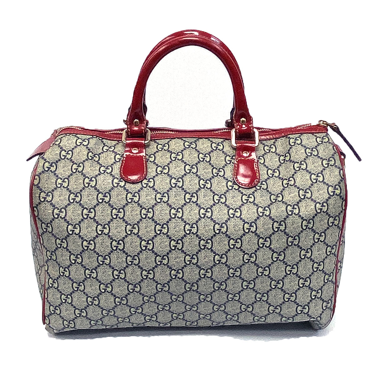 Gucci Leather Canvas Shoulder Bag