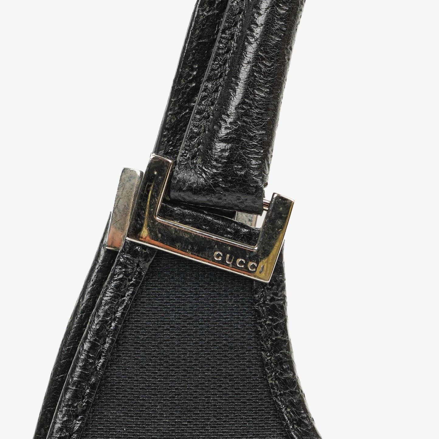 Gucci Jackie Bardot Vintage Black Handbag