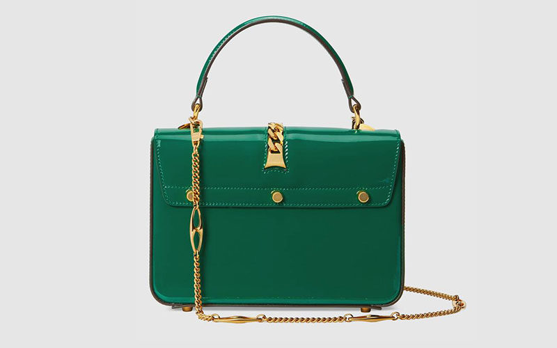 Gucci Caro Chain Leather Shoulder Bag