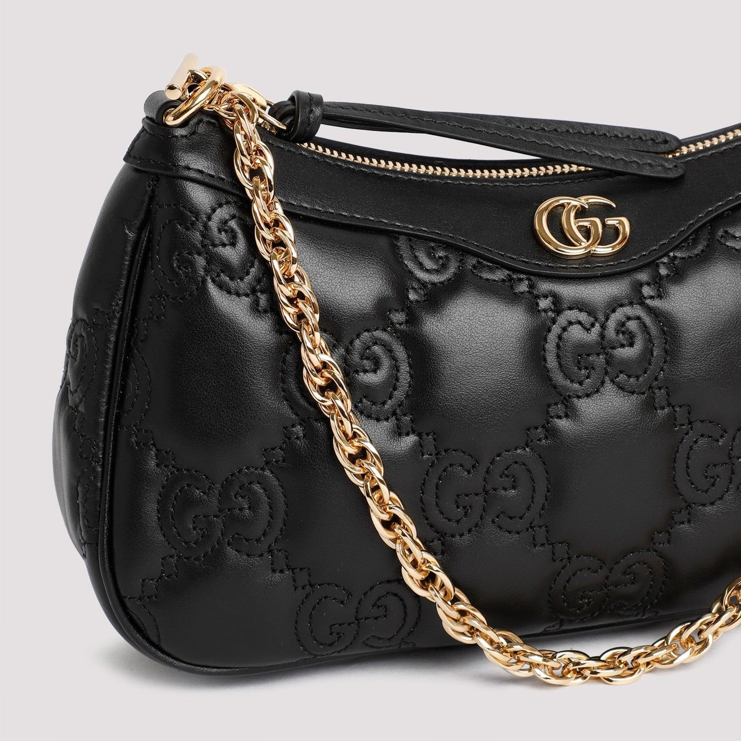 Gucci Chain Leather Shoulder Bag