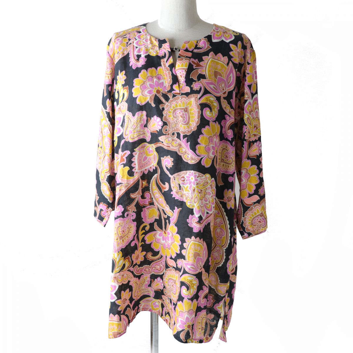 GUCCI one piece linen Multi 38