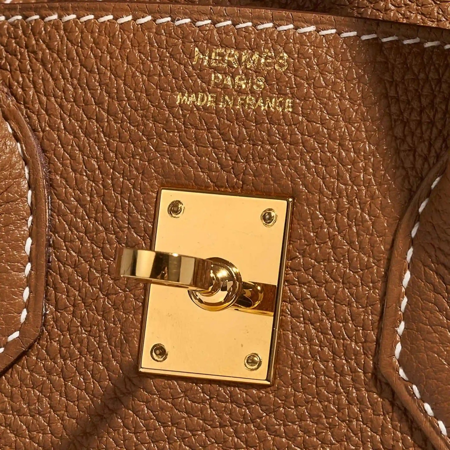 Birkin 25 Togo Gold