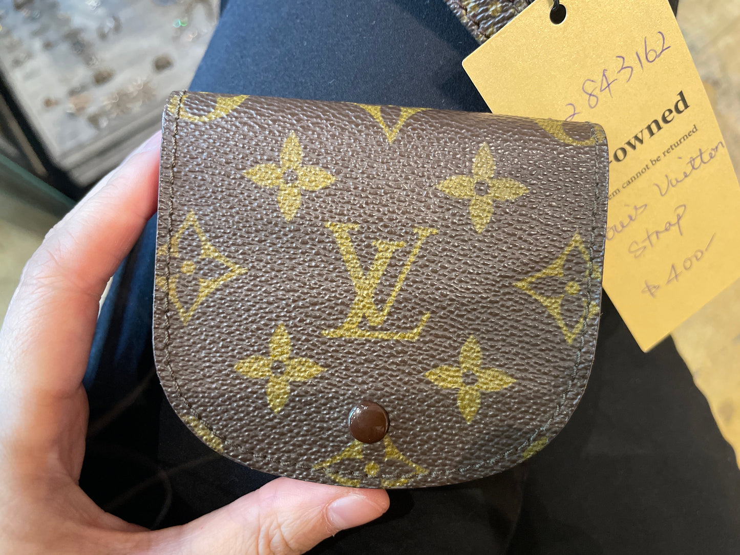 Louis Vuitton monogram coin purse