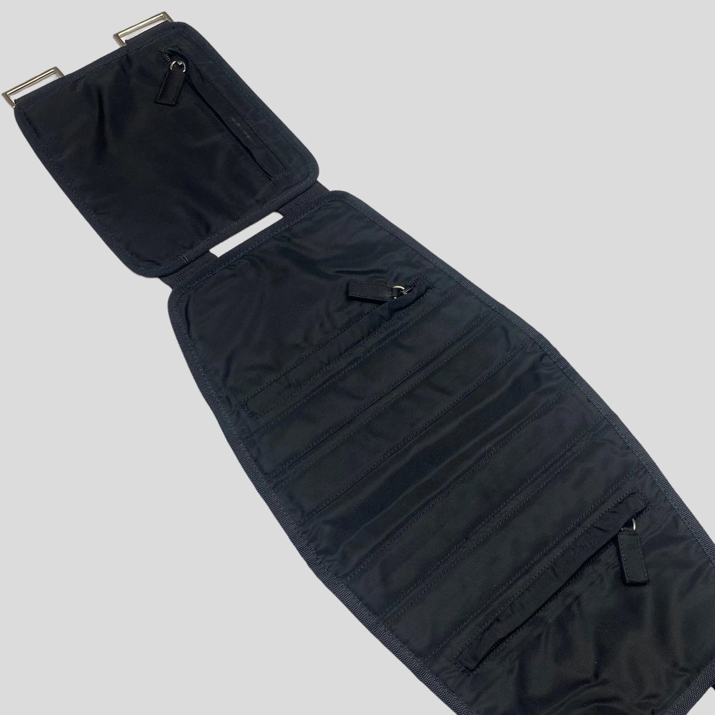 Prada 1999 Nylon Tactical Belt Bag - XS/S