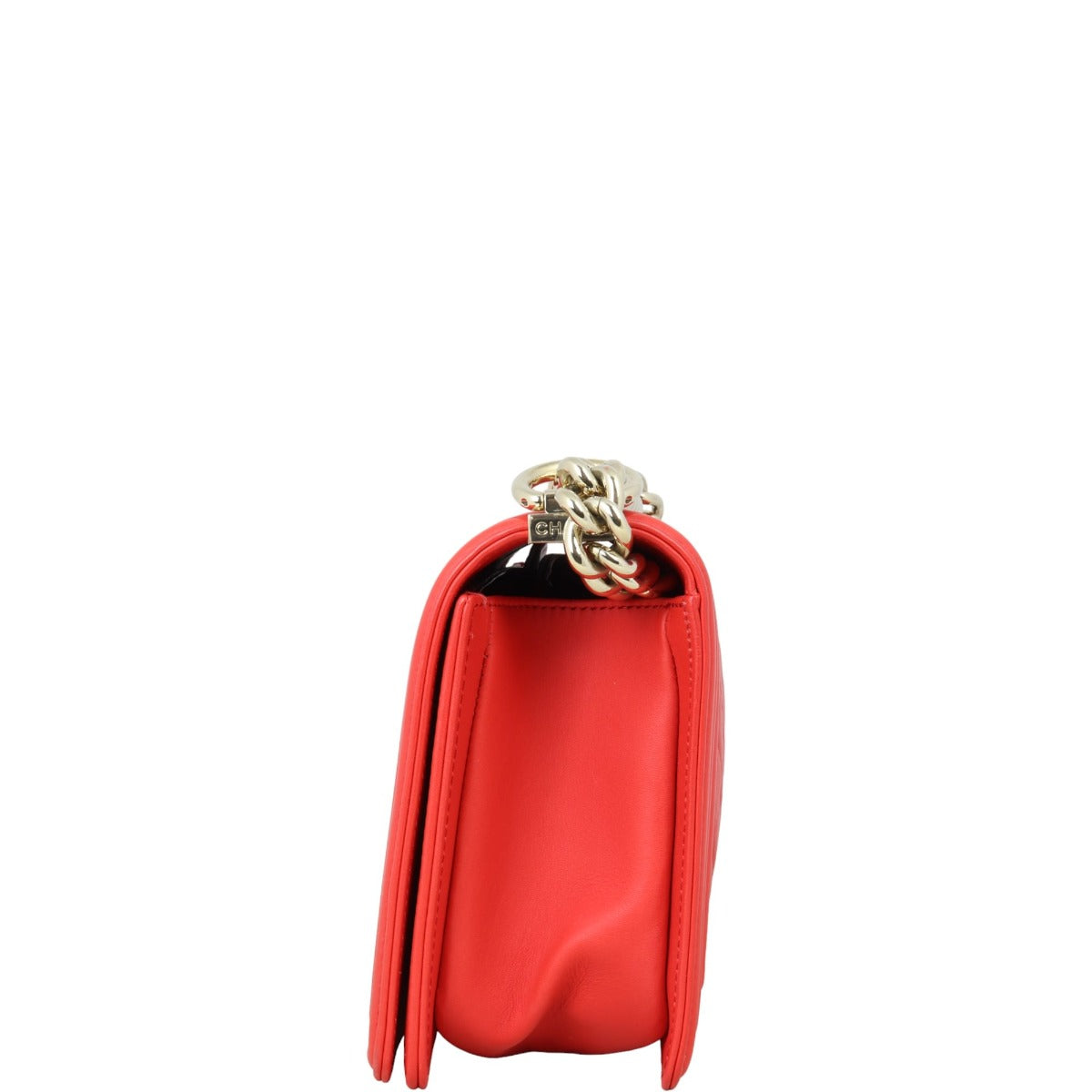 Chanel Boy Old Medium | Red