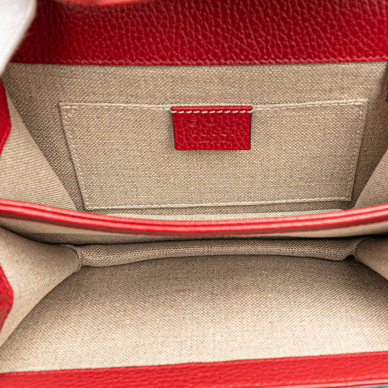 Gucci Interlocking G Leather Shoulder Bag