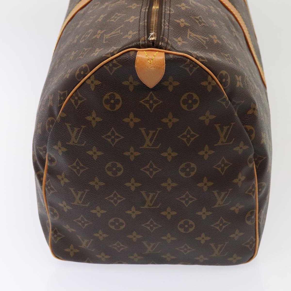 LOUIS VUITTON Monogram Keepall 55 Boston Bag M41424 LV Auth ki4819
