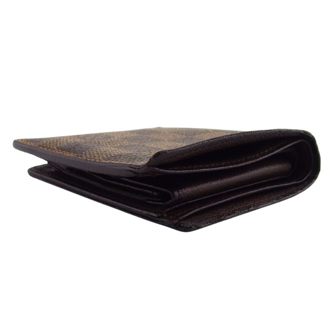 LOUIS VUITTON Bifold Wallet N61665 Ebene Porto Vie cult Credit Monet