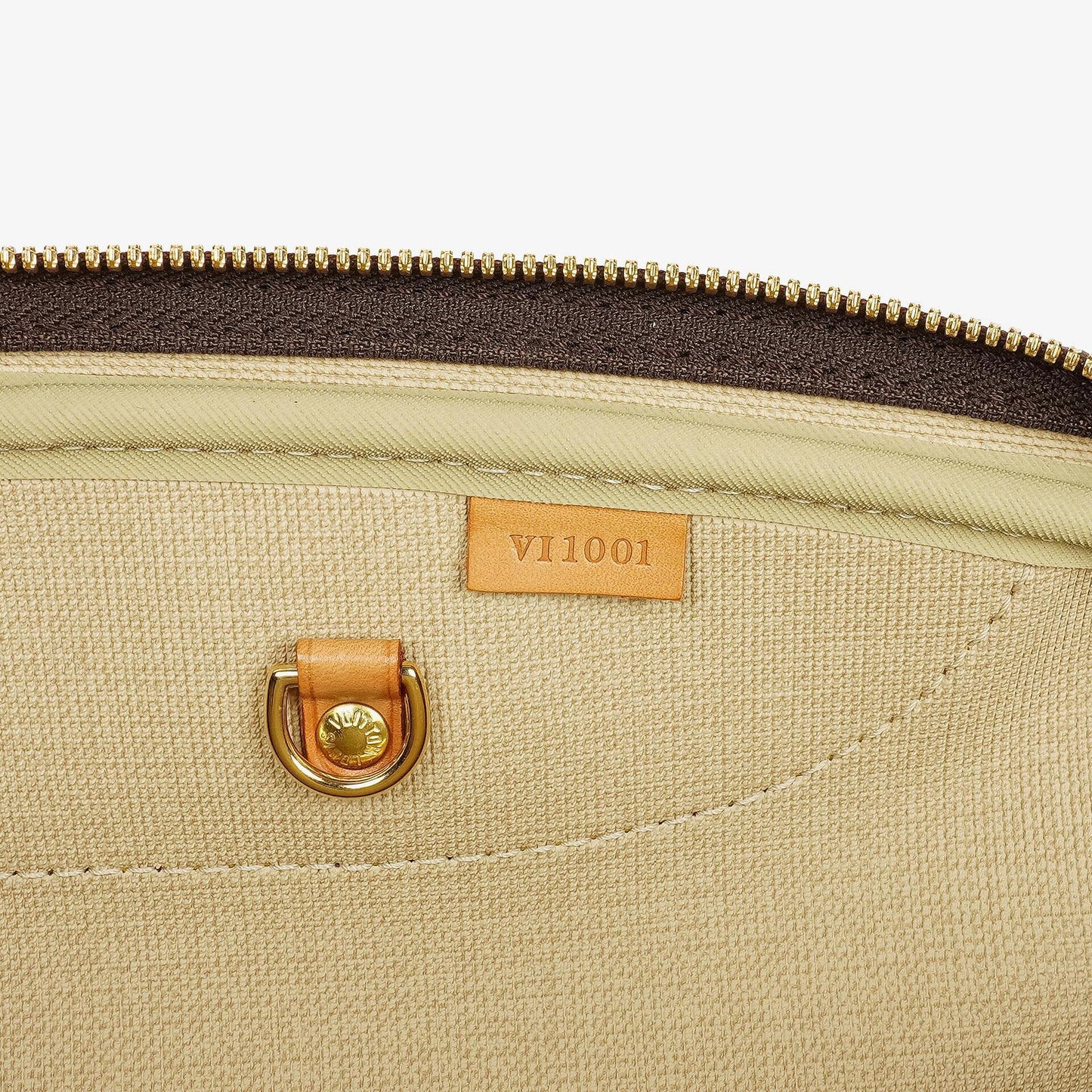 Louis Vuitton Alize 45 Two Compartments Monogram Canvas Travel Bag