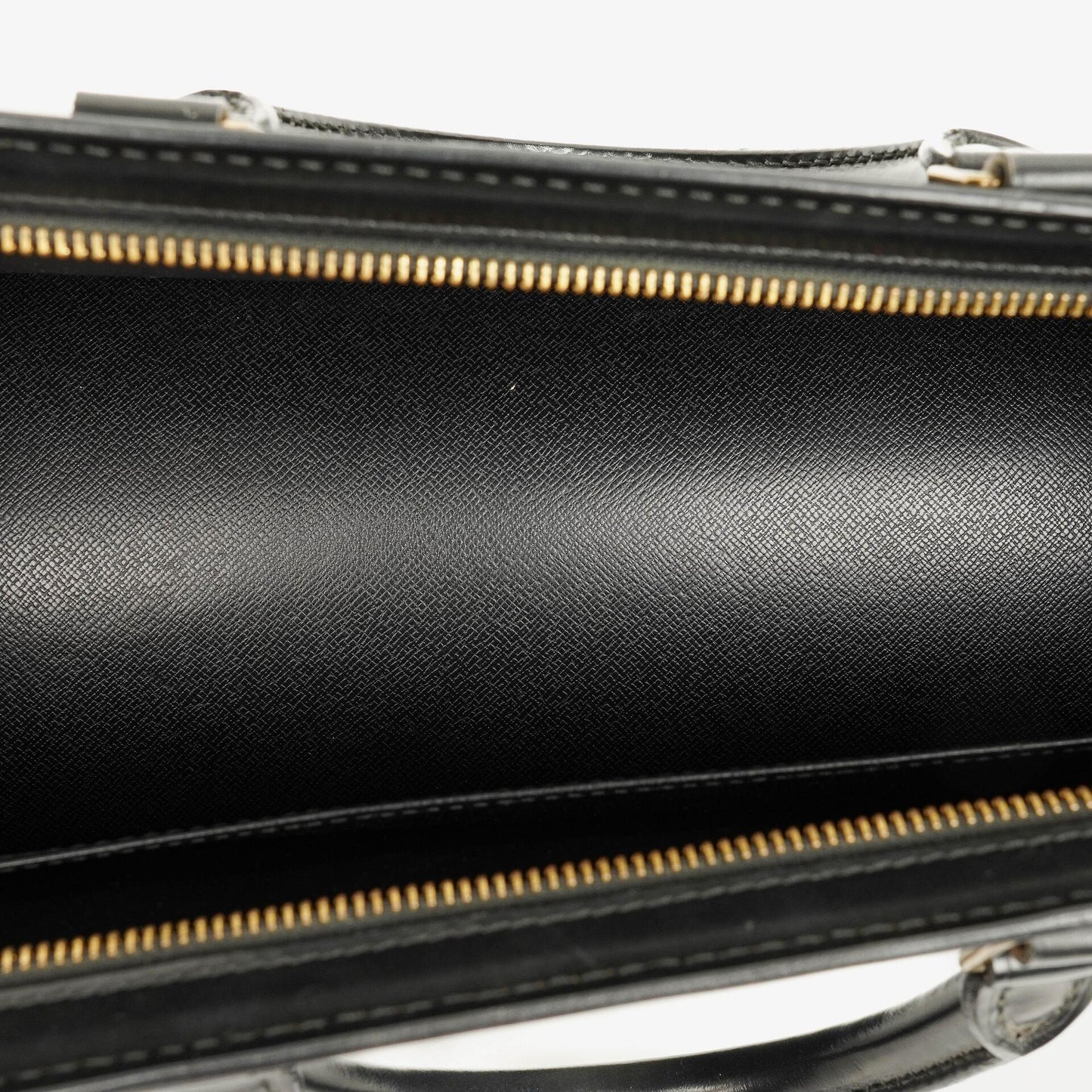 Louis Vuitton Black EPI Leather Sac Triangle Bag