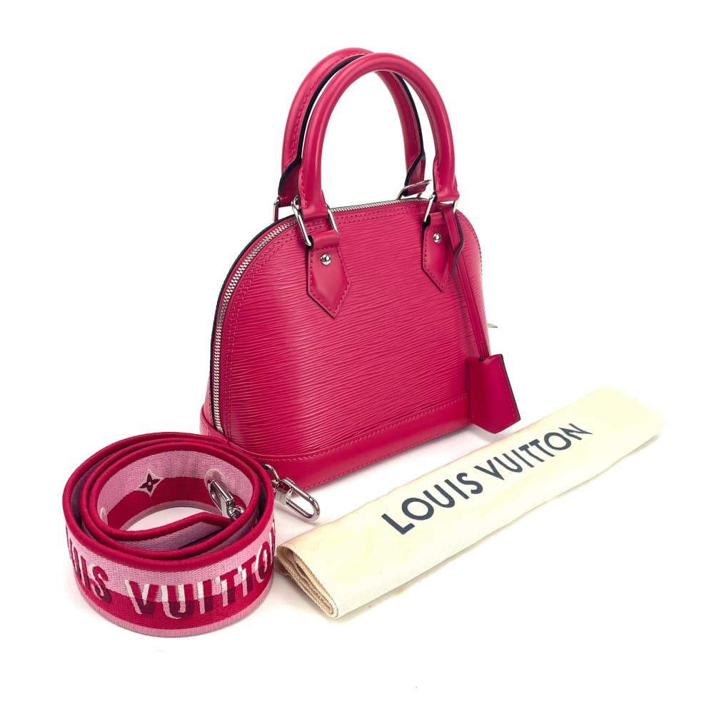 LOUIS VUITTON EPI Alma BB w/Jacquard