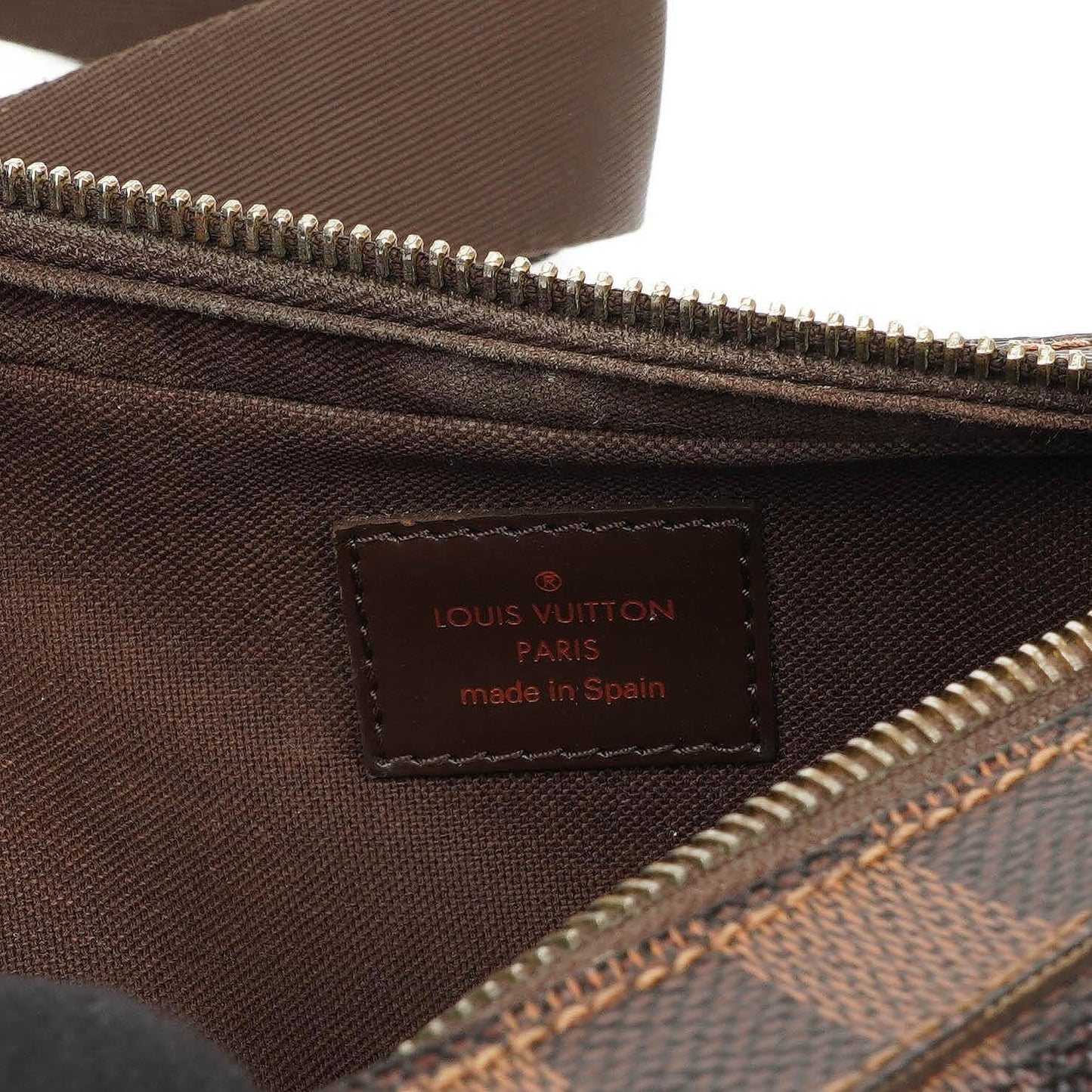 Louis Vuitton Geronimos Damier Ebene Canvas Crossbody Waist Bag, 2010