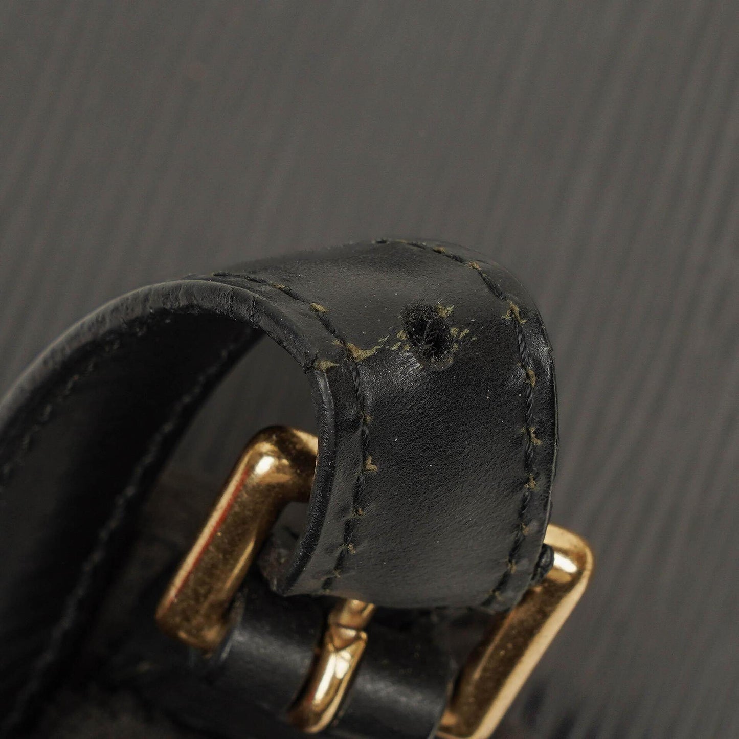 Louis Vuitton Grenelle Black EPI Leather Bag