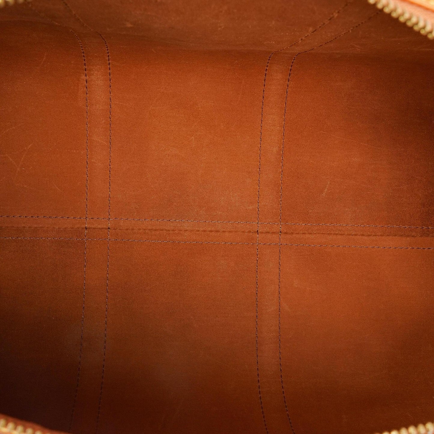 Louis Vuitton Keepall 50 Brown EPI Leather Travel Bag