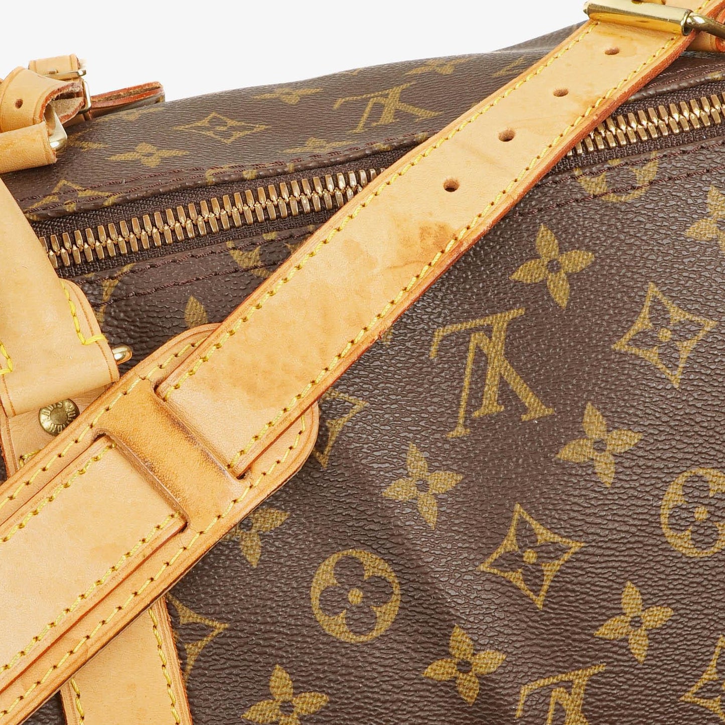 Louis Vuitton Keepall 55 Bandoulière Travel Bag in Monogram Canvas