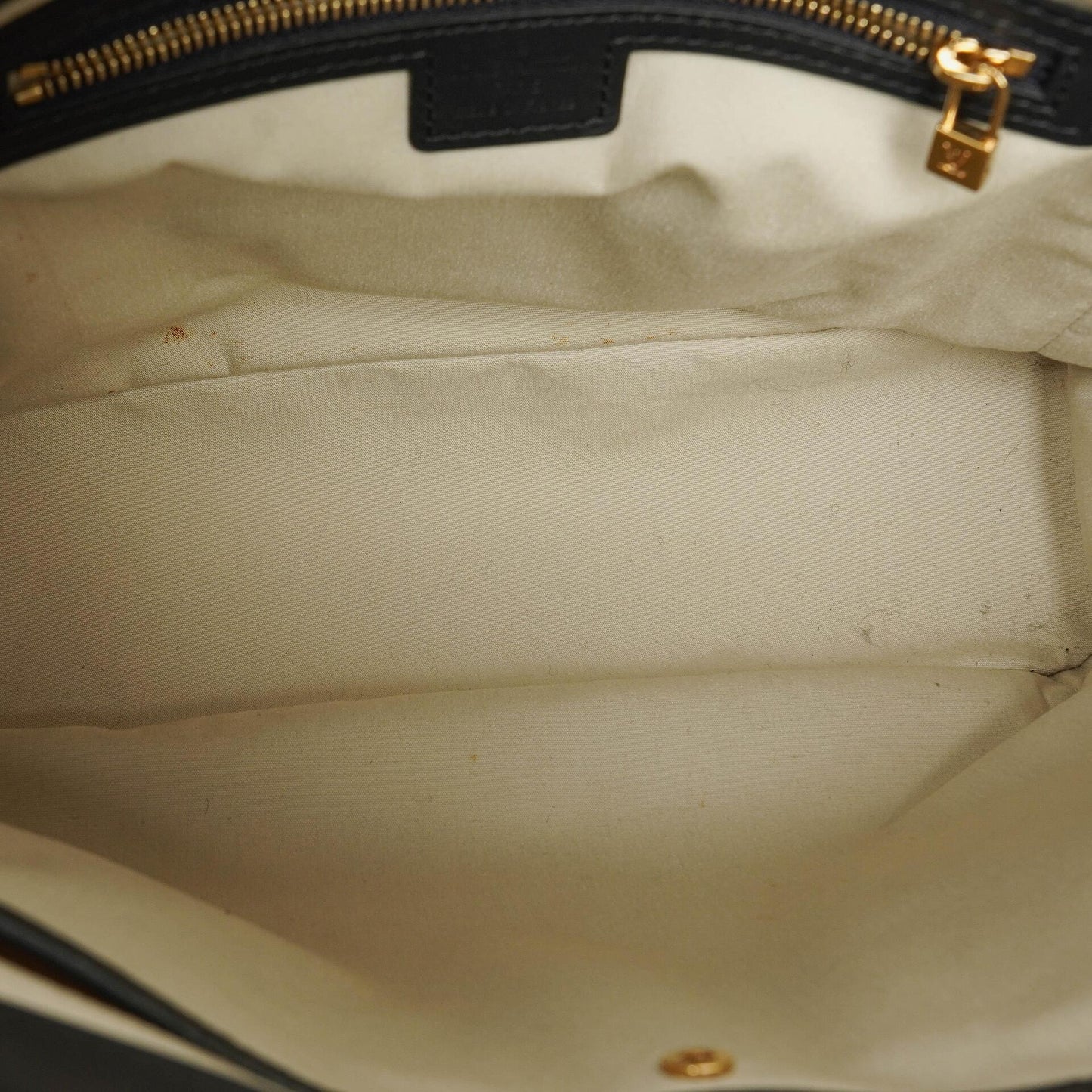 Louis Vuitton Navy Monogram Mini Lin Lucille GM Shoulder Bag