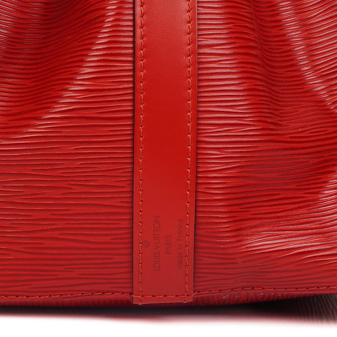 Louis Vuitton Petit Noe Red EPI Leather
