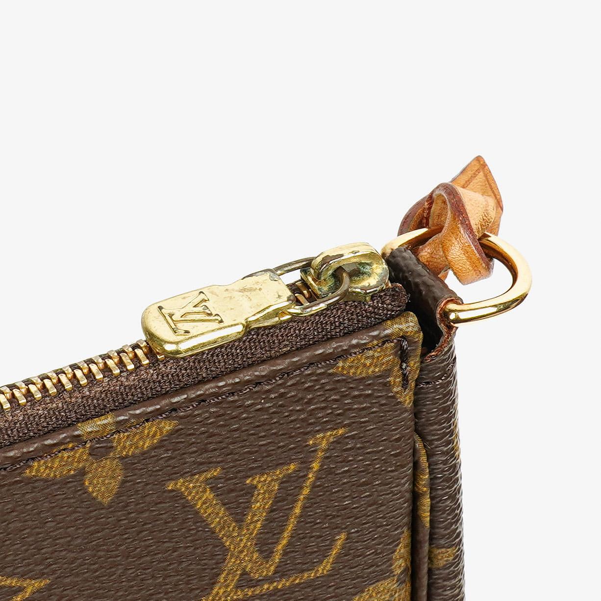 Louis Vuitton Pochette Accessoires Monogram Canvas Clutch Bag