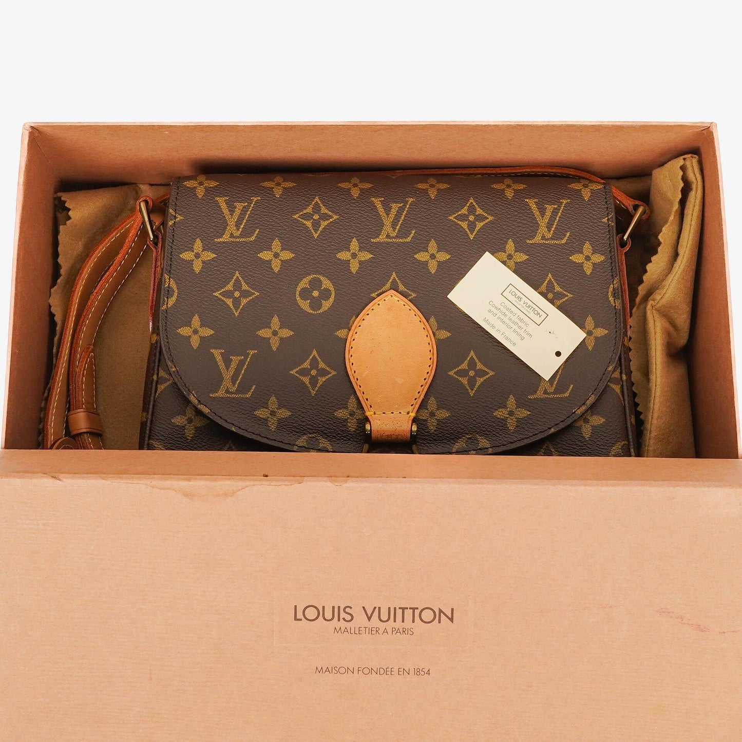 Louis Vuitton Saint Cloud GM Monogram Canvas Shoulder Bag