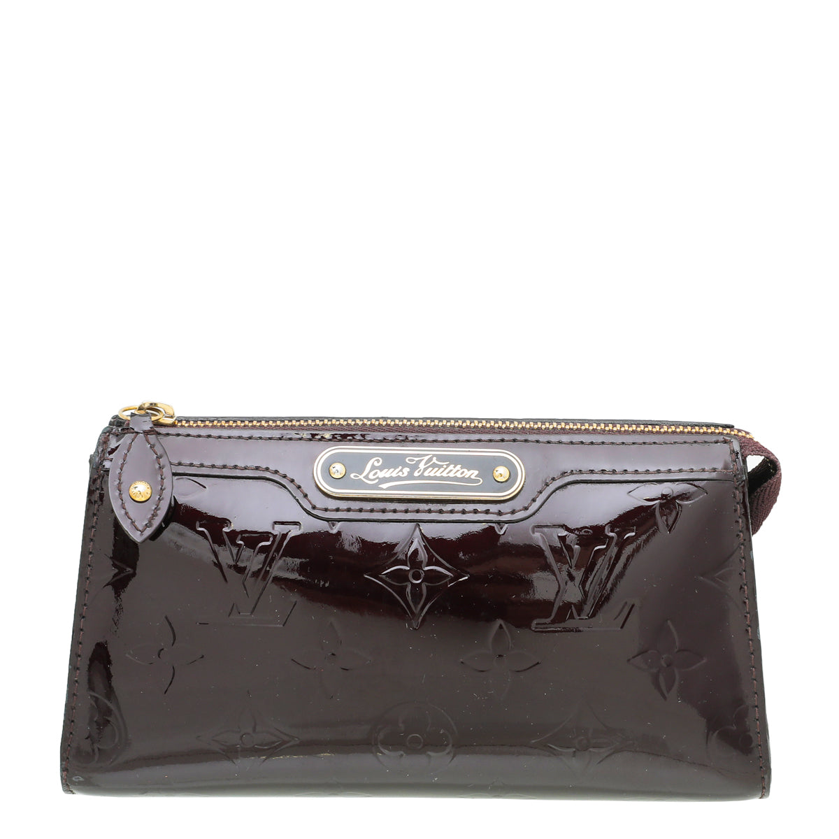 Louis Vuitton Amarante Monogram Vernis Trousse Cosmetic Pouch