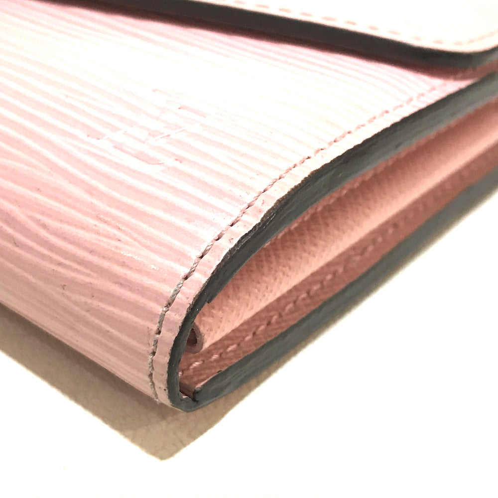 LOUIS VUITTON Folded wallet M61394 Epi Leather pink Epi Portefeuille Sarah Women