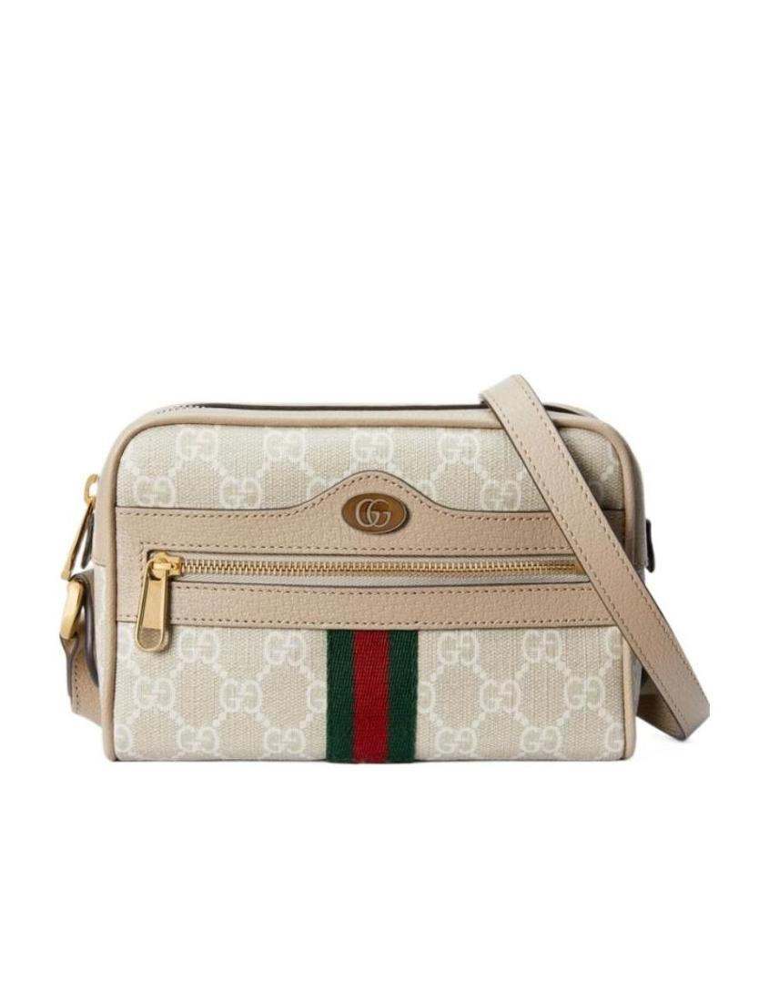 Gucci Leather Canvas Crossbody Style 20