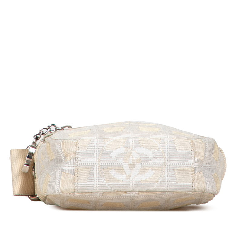 Chanel New Travel Line Canvas Leather Shoulder Bag