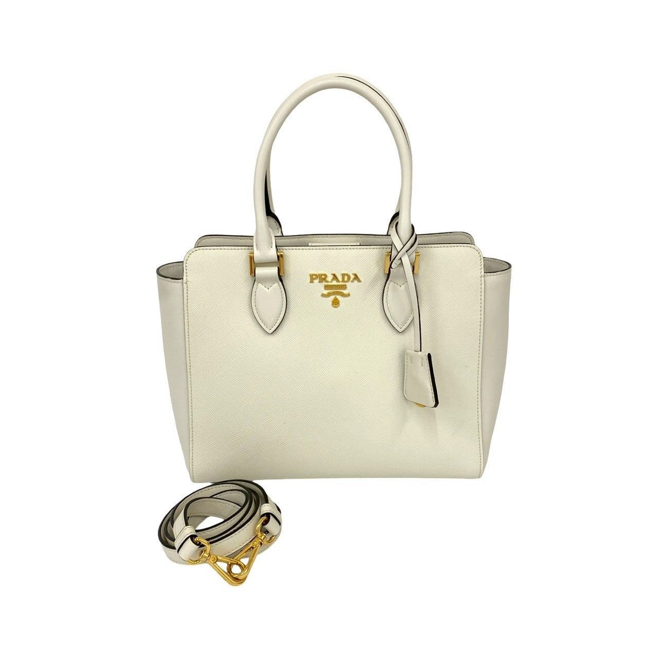 Prada Saffiano 2way Handbag