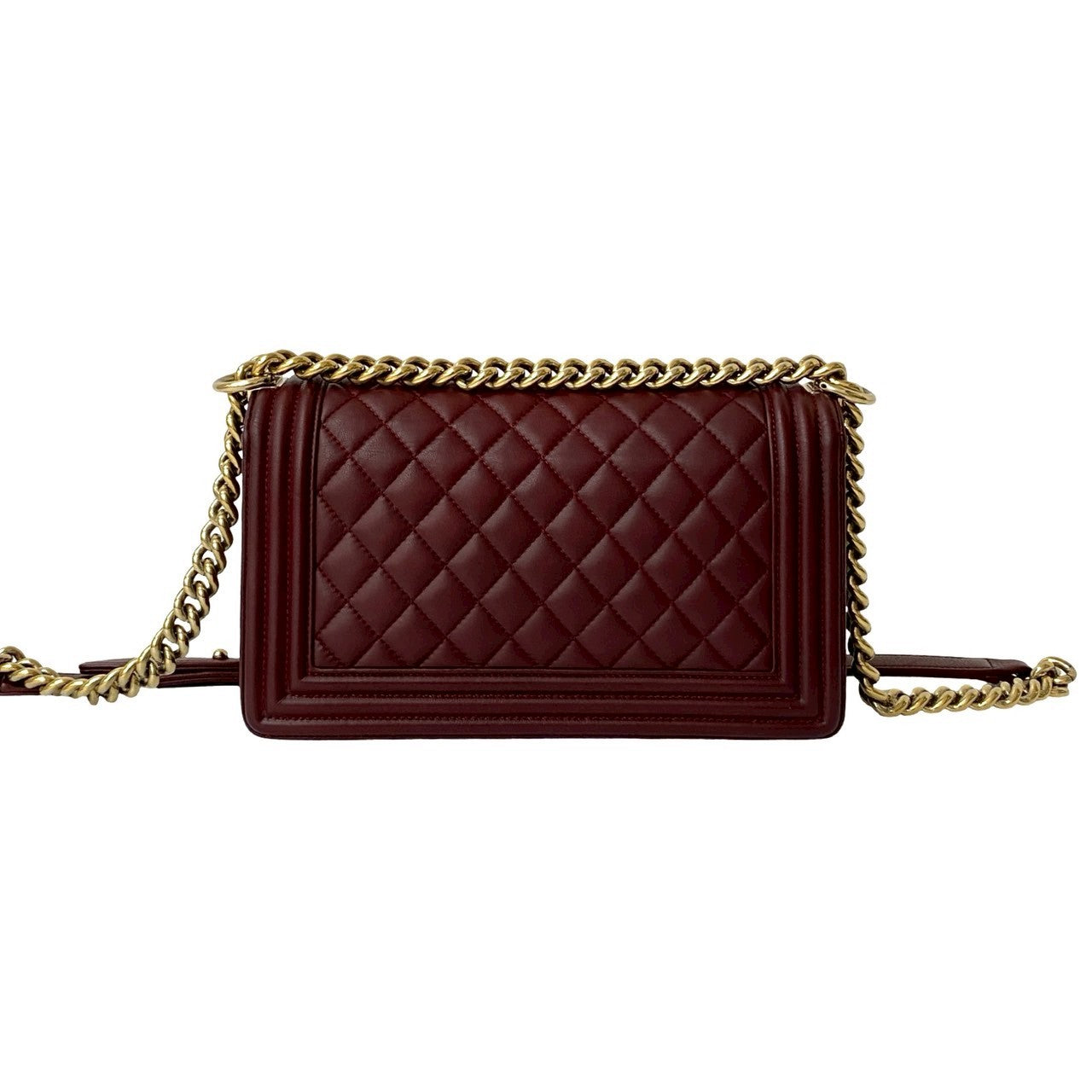 Chanel Boy Chanel Matelassé Lambskin Shoulder Bag