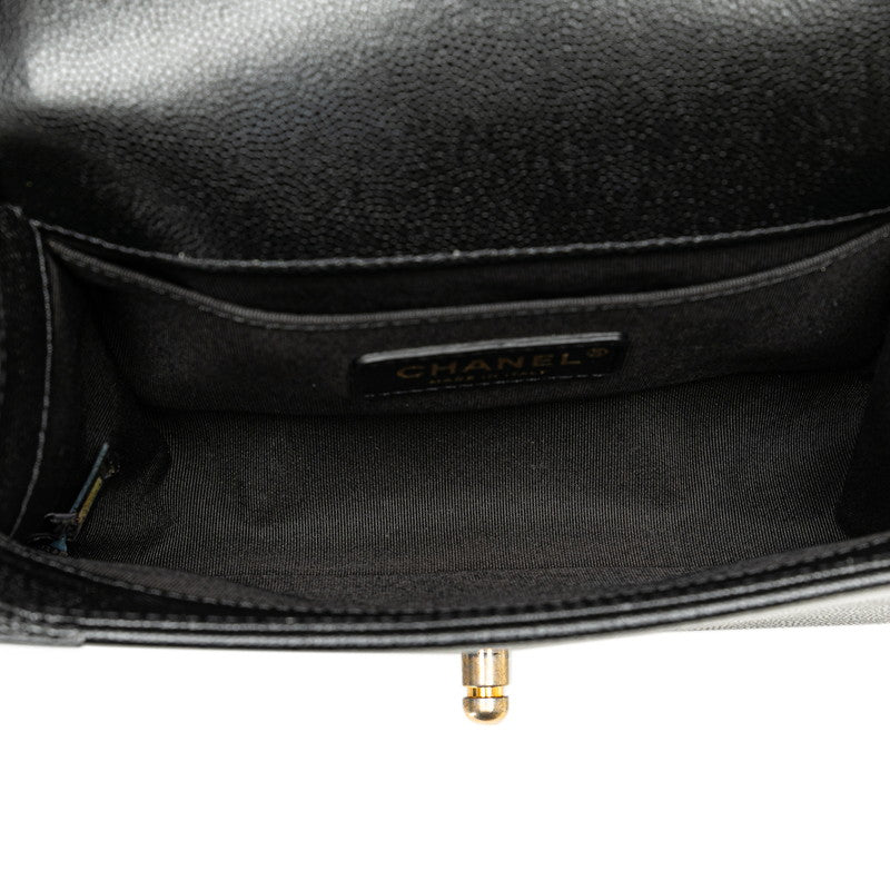 Chanel Boy Chanel Caviar 2way Shoulder Bag Classic Flap