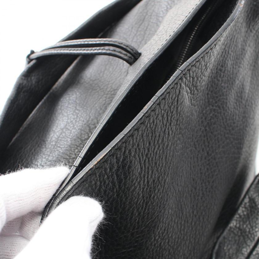 Luxury CELINE Bitter Sweet Handbag Leather Black 944366 - Condition A
