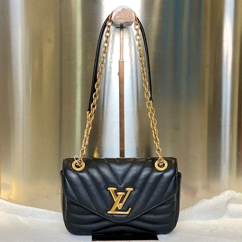 Louis Vuitton LV New Wave Black Crossbody Bag - Preloved Designer Handbag