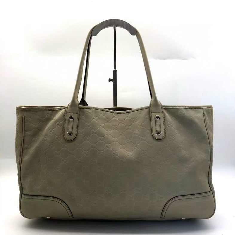Gucci GG Imprime Tote Bag Beige