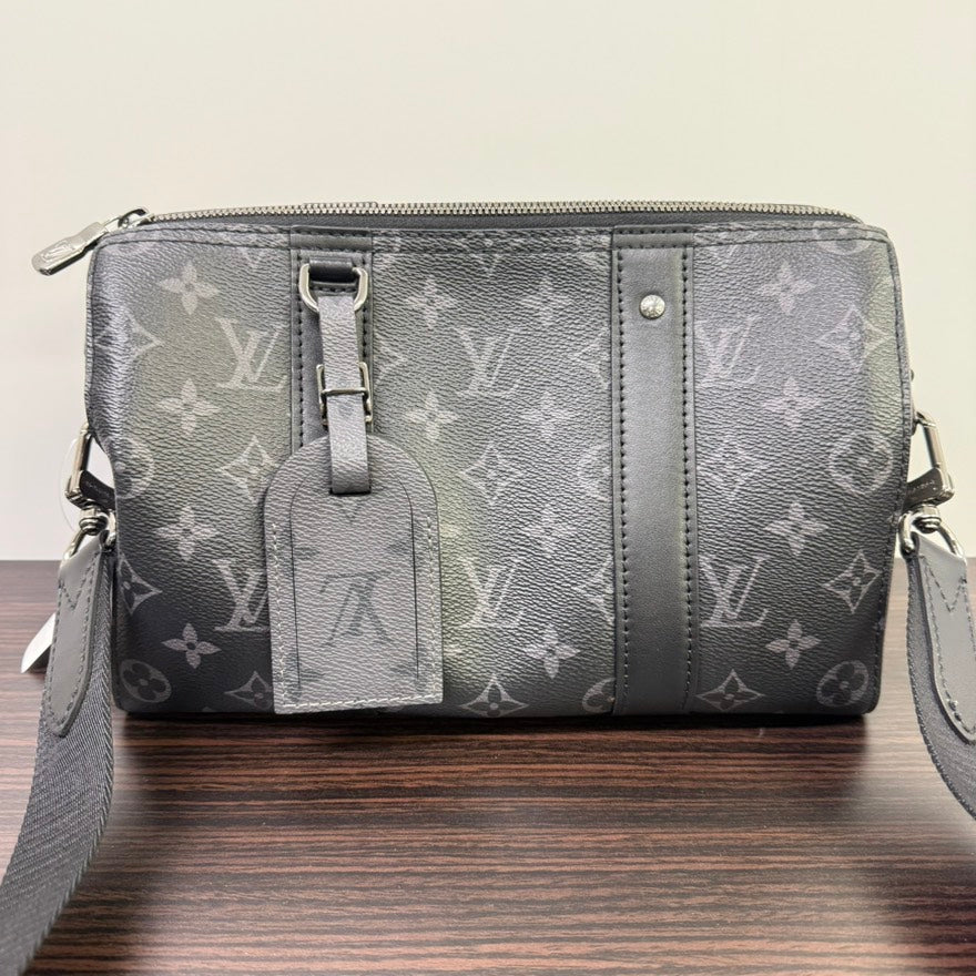 Louis Vuitton Monogram City Keepall Crossbody Bag in Gray - SA Rank?Preloved LB109516