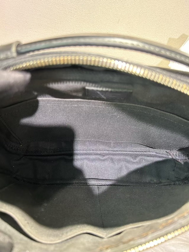 Louis Vuitton Damier Graphite Toiletry Pouch Black Clutch Bag