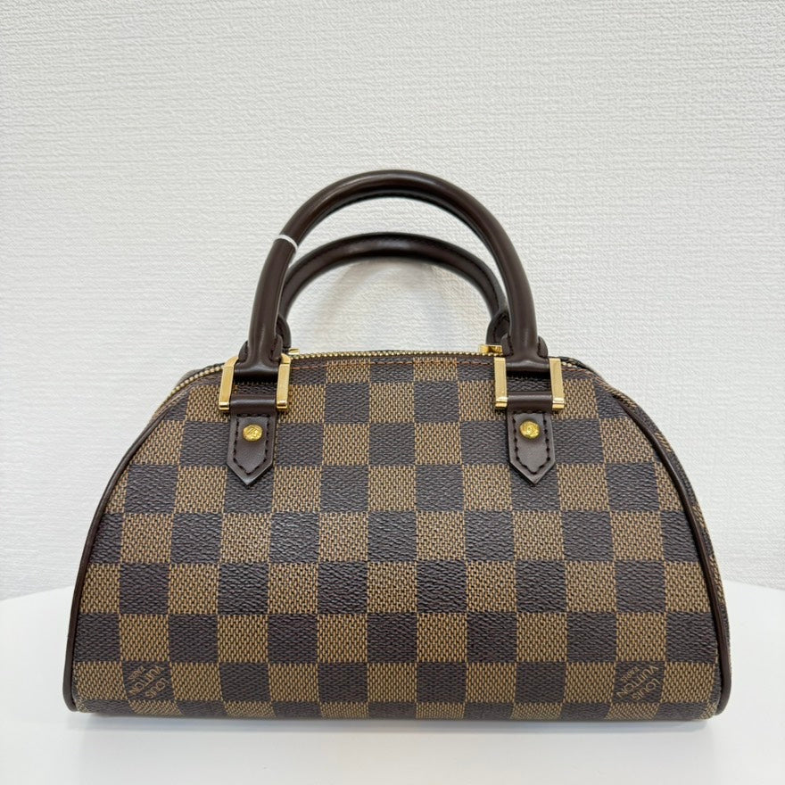 Louis Vuitton Damier Ebene Ribera Mini Handbag - Brown Mini Bag