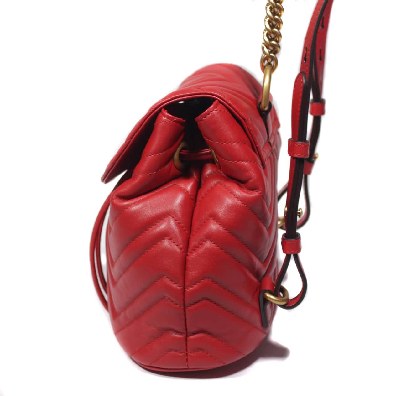 Gucci GG Marmont Red Backpack