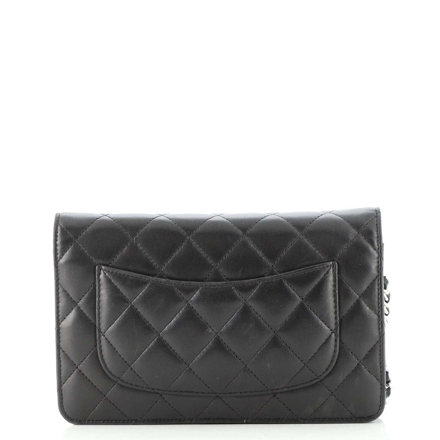 Chanel Wallet on Chain Quilted Lambskin Black