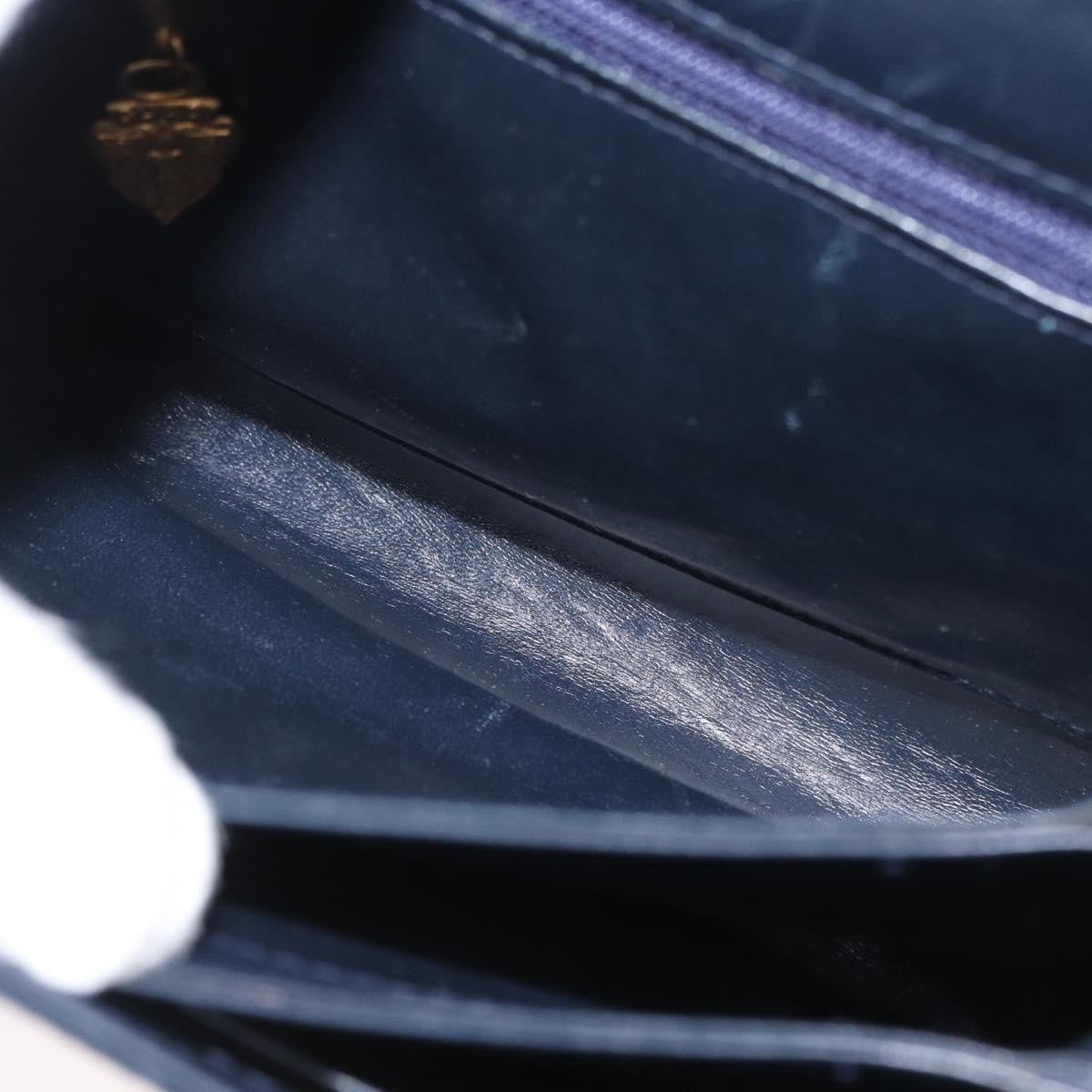 Gucci Shoulder Bag Leather Navy Leather Shoulder Bag Bag ( )