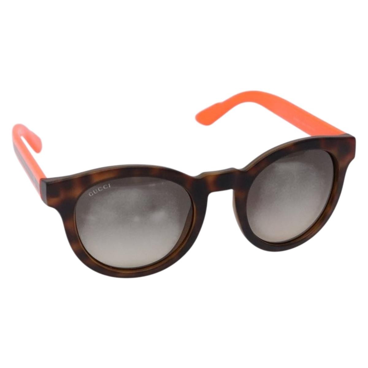 Gucci Eyewear Sunglasses Orange Plastic Sunglasse Accessory ( )