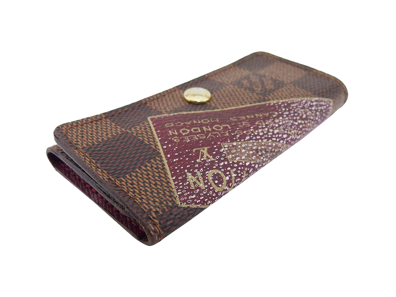 LOUIS VUITTON Key case Key holder label collection Multicles4