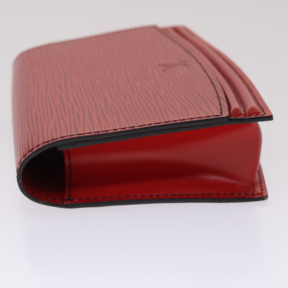 LOUIS VUITTON Epi Pochette Tillsit Waist Bag Red M52607 LV th3847