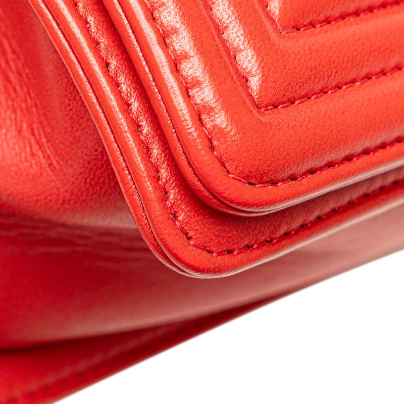 Chanel Boy Chanel Lambskin Shoulder Bag