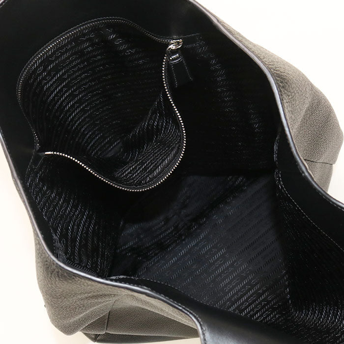 PRADA 2VG092 Tote Bag leather black mens