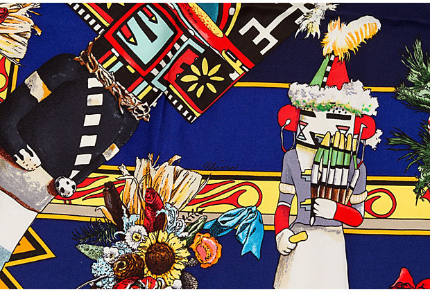 Hermes Kachinas Collectible Oliver Scarf