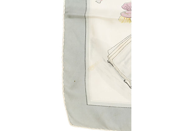 Hermes Paris Modistel Scarf Grygkar