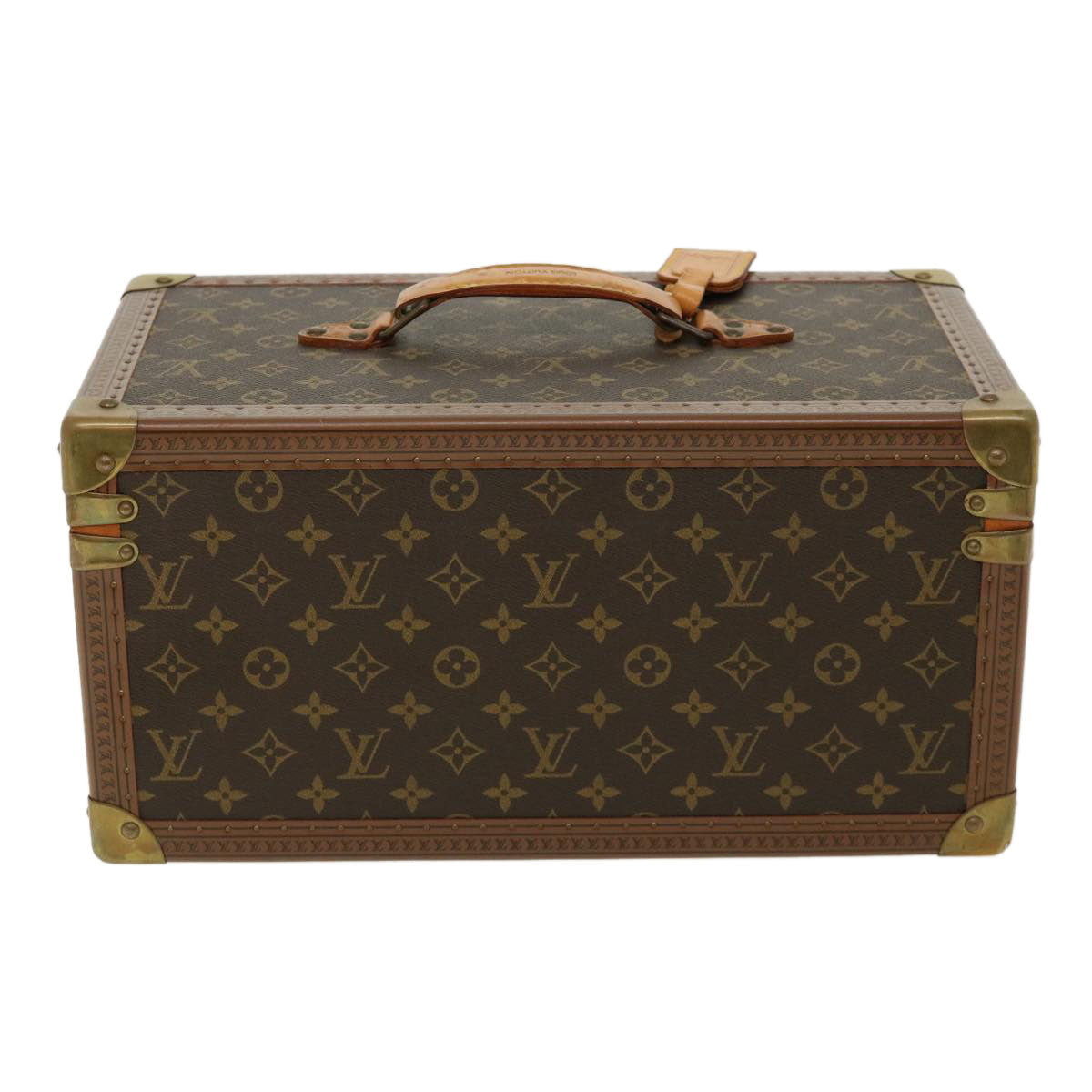 LOUIS VUITTON Monogram Boite Buteil Hand Bag Vanity M21822 Auth yk5026