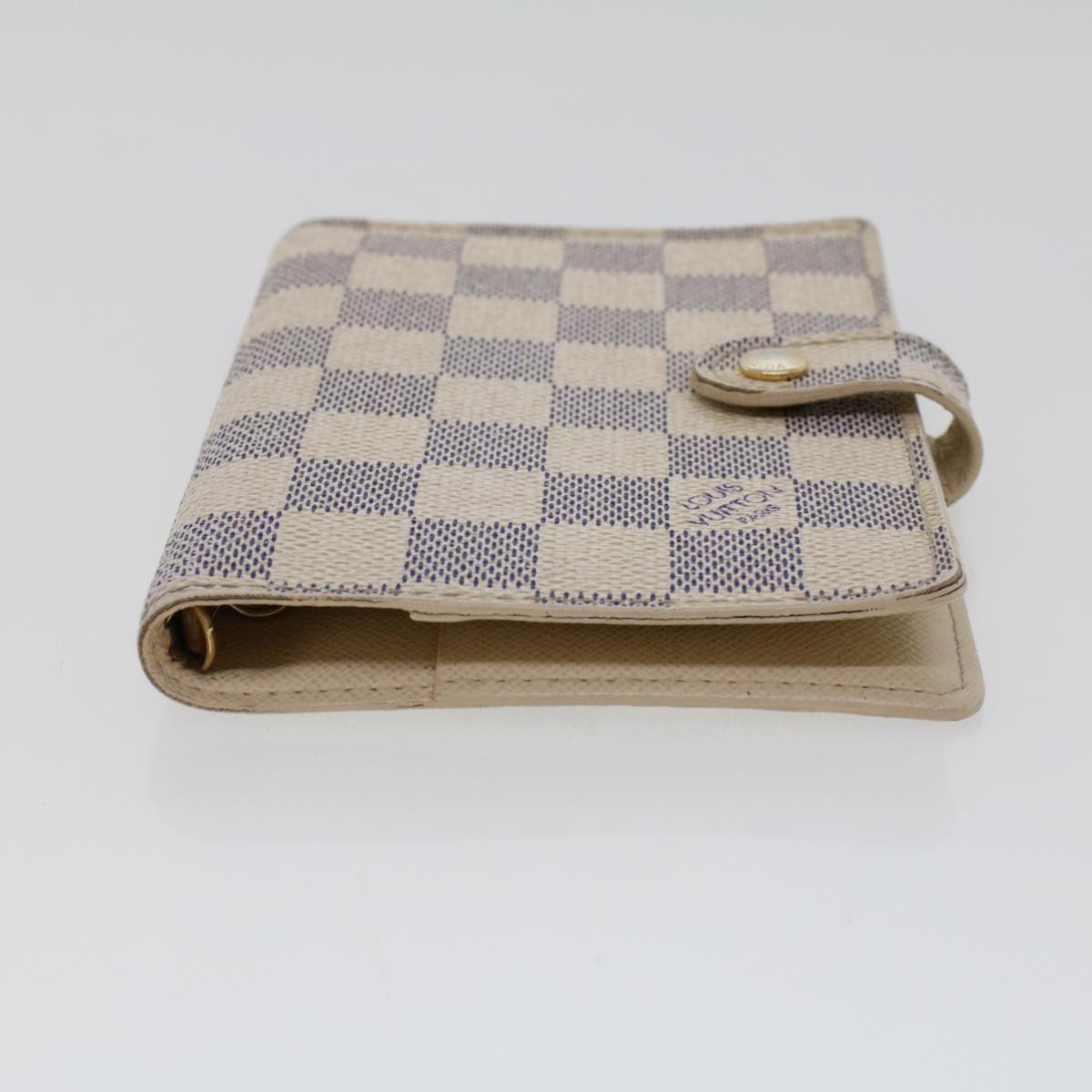 LOUIS VUITTON Damier Azur Agenda PM Day Planner Cover R20706 LV yk7172